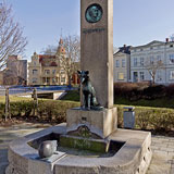 Der Brinckman-Brunnen in Güstrow im Jahr 2014 (Foto: Berth Brinkmann)