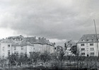 Ratsplatz und Clementstraße 1944 (Foto: Erich Anders, Sammlung Hartmut Gill)