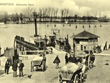 Fhranleger Schnickmannbrcke mit Dampffhre um 1910 (Archiv Berthold Brinkmann)