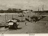 Fhranleger Schnickmannbrcke mit Dampffhre um 1910 (Archiv Berthold Brinkmann)