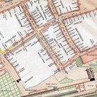 Der Doberansche Hof auf dem Tarnow-Plan (Ausschnitt) von 1780-90. (Sammlung: Berth Brinkmann)