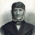 Lucas Moennich, lzeichnung von Paul Moennich, 1884