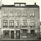Geburtshaus von Karl Scheel  Wollenweberstrasse 10 in Rostock, Archiv DPG -Deutsche Physikalische Gesellschaft