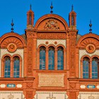 Detail der Fassade des Universitätshauptgebäudes in Rostock (Foto: Berth Brinkmann)